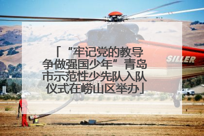 “牢记党的教导 争做强国少年”青岛市示范性少先队入队仪式在崂山区举办