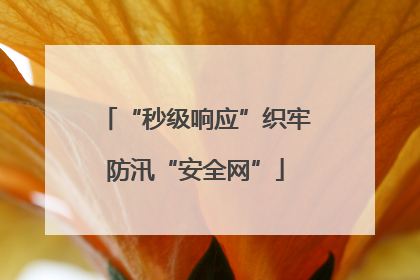 “秒级响应”织牢防汛“安全网”