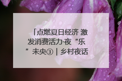 点燃夏日经济 激发消费活力·夜“乐”未央③｜乡村夜话探寻“月下生金”的“共富密码”