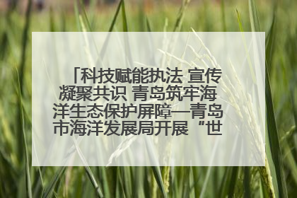 科技赋能执法 宣传凝聚共识 青岛筑牢海洋生态保护屏障—青岛市海洋发展局开展“世界海洋日”和“全国海洋宣传日”宣传活动