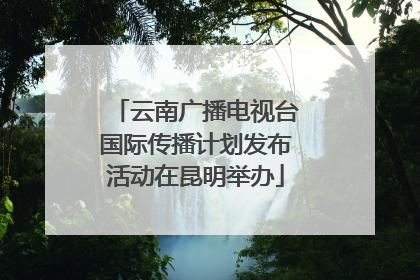 云南广播电视台国际传播计划发布活动在昆明举办