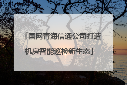 国网青海信通公司打造机房智能巡检新生态