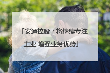 安通控股：将继续专注主业 增强业务优势