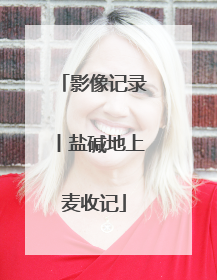 影像记录丨盐碱地上麦收记