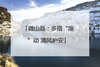 微山县：多措“廉”动 清风护安