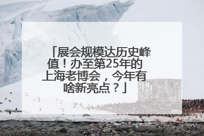 展会规模达历史峰值！办至第25年的上海老博会，今年有啥新亮点？