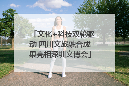 文化+科技双轮驱动 四川文旅融合成果亮相深圳文博会