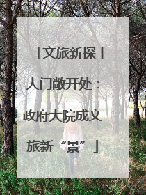 文旅新探丨大门敞开处：政府大院成文旅新“景”