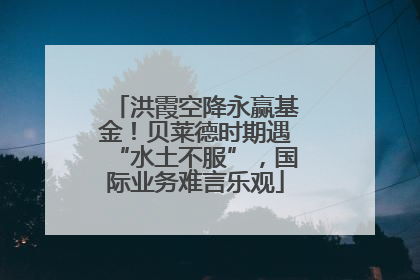 洪霞空降永赢基金！贝莱德时期遇“水土不服”，国际业务难言乐观