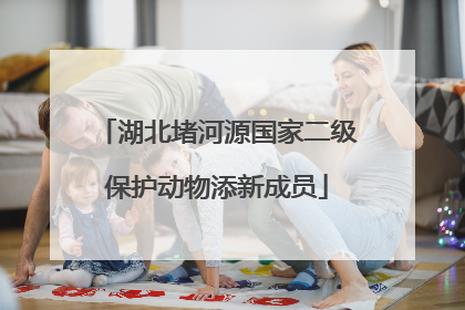 湖北堵河源国家二级保护动物添新成员