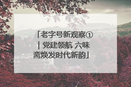 老字号新观察①｜党建领航 六味斋焕发时代新韵