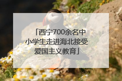 西宁700余名中小学生走进海北接受爱国主义教育