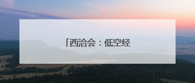 西洽会：低空经济展商引关注
