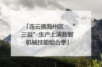 连云港海州区：“三夏”生产上演数智机械技能组合拳