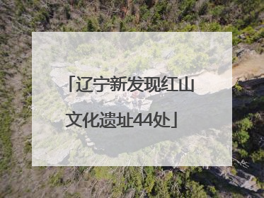 辽宁新发现红山文化遗址44处
