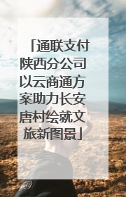 通联支付陕西分公司以云商通方案助力长安唐村绘就文旅新图景