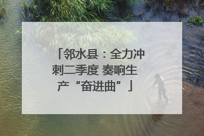 邻水县：全力冲刺二季度 奏响生产“奋进曲”