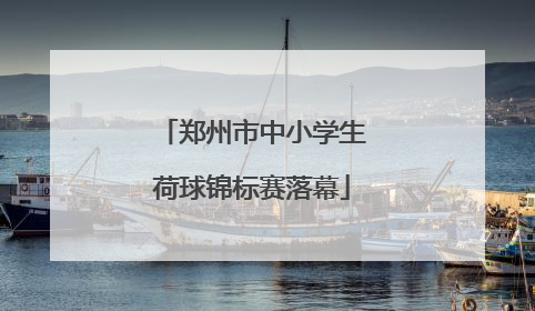 郑州市中小学生荷球锦标赛落幕