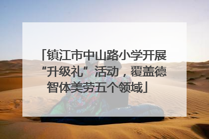 镇江市中山路小学开展“升级礼”活动，覆盖德智体美劳五个领域
