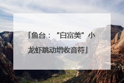 鱼台：“白富美”小龙虾跳动增收音符