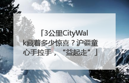 3公里CityWalk藏着多少惊喜？沪疆童心手拉手，“益起走”