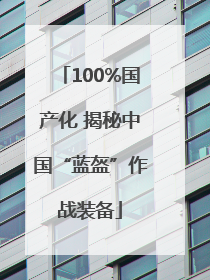 100%国产化 揭秘中国“蓝盔”作战装备
