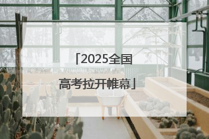 2025全国高考拉开帷幕