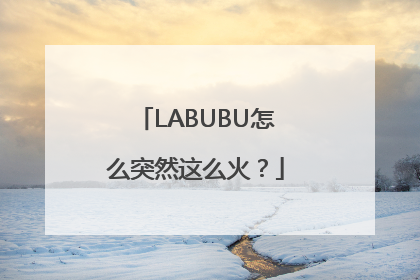 LABUBU怎么突然这么火？